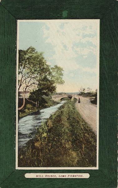Mill Bridge - postcard.jpg - Postcard of Mill Bridge.